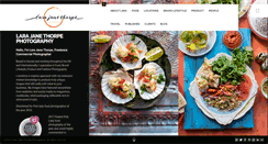 Desktop Screenshot of larajanethorpephotography.com